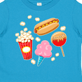 thumbnail image 4 of Inktastic Summer Treats- hot dog, popcorn Boys or Girls Toddler T-Shirt, 4 of 5
