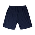 thumbnail image 4 of JAJAHO Men's 2 Piece Set Short Sleeve Quarter Zip Collared Shirts And Drawstring Shorts Texture Summer Beach Vacation Clothes Trendy Outfit, 4 of 7