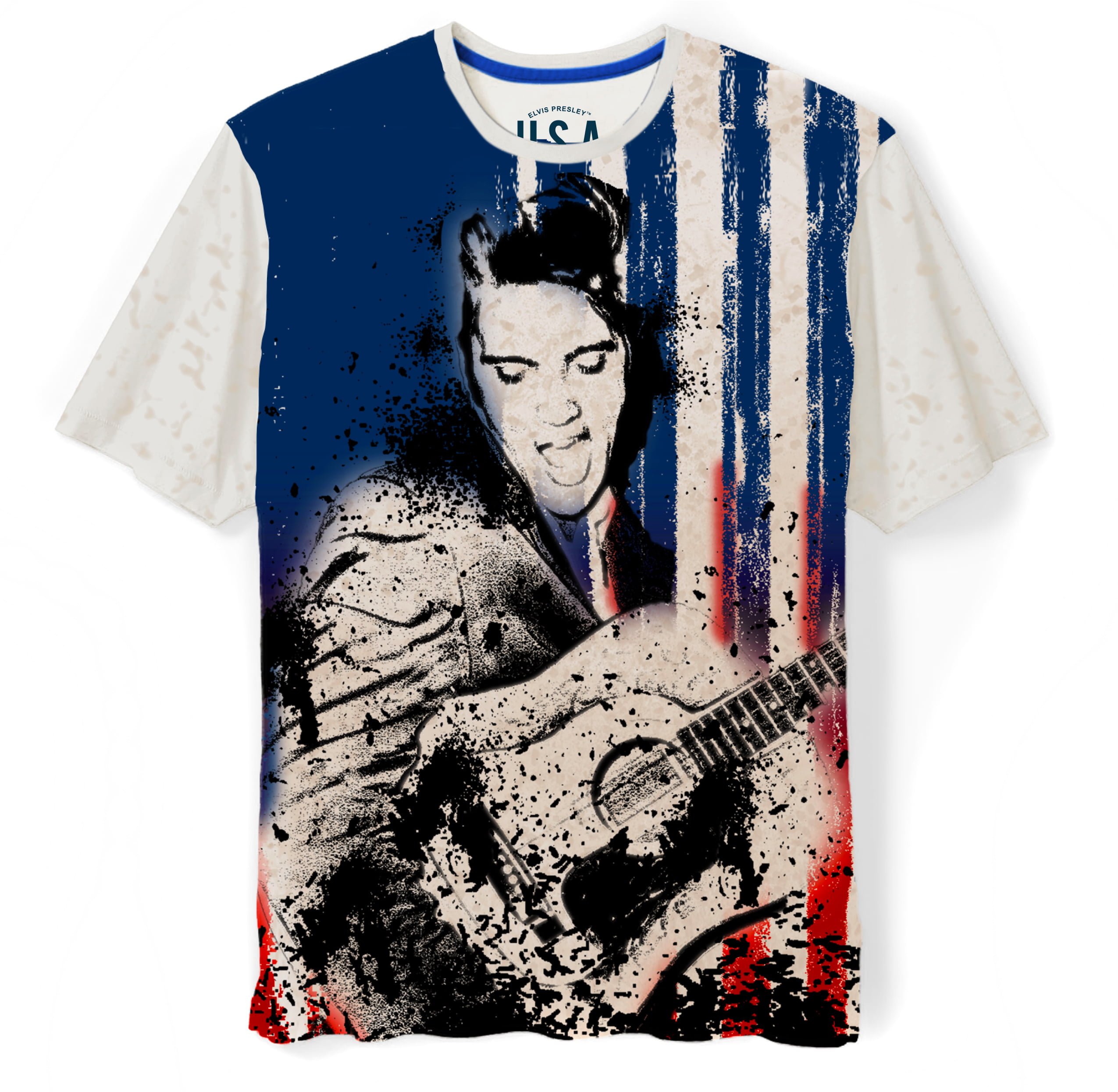 Elvis Presley Multicolored Adult Tank Top T-shirt