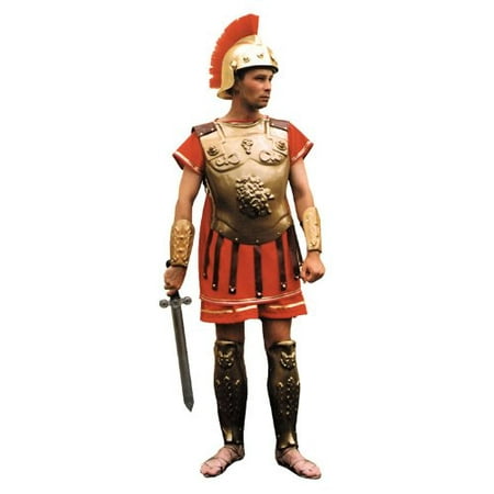 - Costumes For All Occasions Ab154 Roman Armour Gold Wash