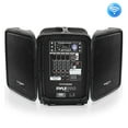 thumbnail image 1 of Pyle Stage and Studio 8 Inch Bluetooth PA Loud Speaker and Amplifier Mixer Kit, 1 of 6
