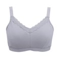 thumbnail image 1 of Sujetador De Mastectomía Sin Montura Ropa Interior Reunida Costuras Sexy Para Formas De Pecho De Silicona Sujetadores De Prótesis, 1 of 5