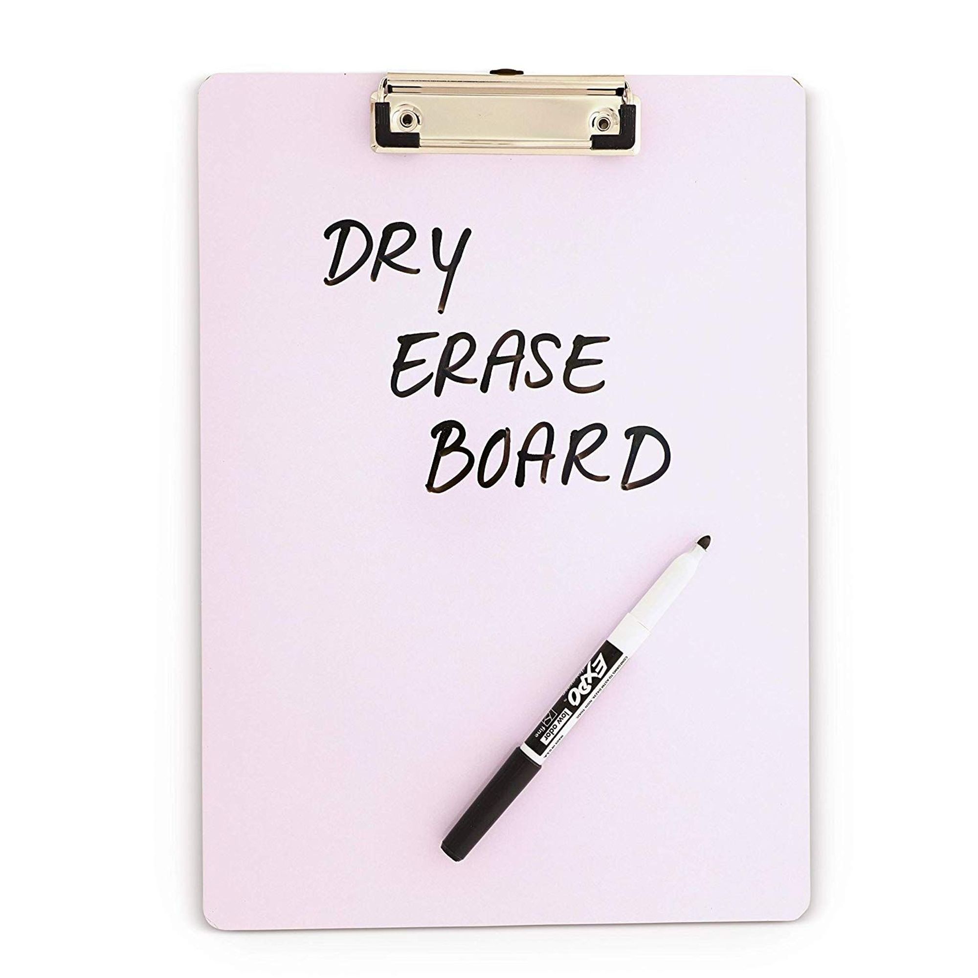 36 Pack Dry Erase Clipboards Paper Holder with Low Profile Clip and
