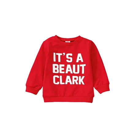 

Toddler Baby Boys Girls Halloween Sweatshirts Letter Print Round Neck Long Sleeve Pullovers Fall Winter Clothes