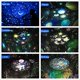 thumbnail image 3 of Control remoto y temporizador proyector de estrellas LED giratorio JAMW Seabed Starry Sky azul, 3 of 5