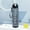 Black841, variant on Tuvgenk Plastic Water Bottles with Straw, Handle & Time Marker Gym 25 Oz Water Bottle Flask Motivational Reusable Black for Hiking Office Travel