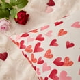thumbnail image 3 of Valentines Day Pillow Covers 16x16 inch Set of 2 Valentine''s Day Love Hearts Throw Pillow Covers for Valentines Decorations Valentines Day Cushion Cases Decoration for Sofa Couch, 3 of 6