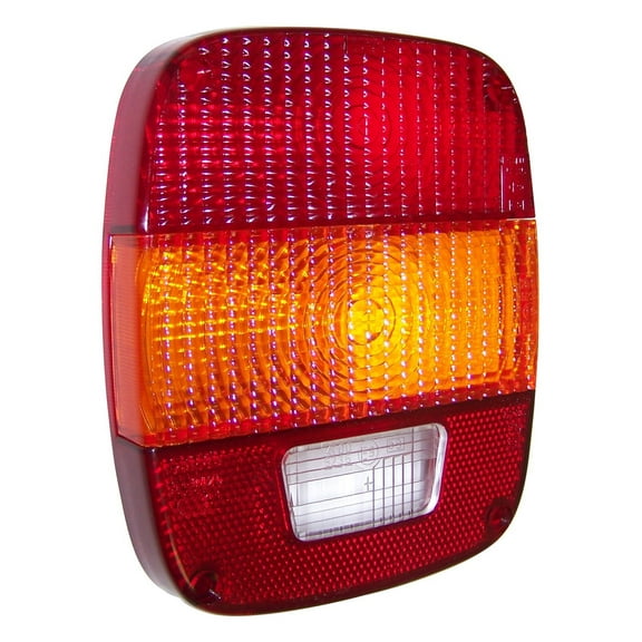 Crown Automotive 83501003 CAS83501003 TAIL LAMP LENS Fits select: 1989-1995 JEEP WRANGLER / YJ, 1987-1988 JEEP WRANGLER