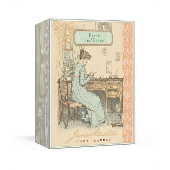 Pride and Prejudice Jane Austen Note Cards, (Paperback)