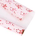 thumbnail image 1 of Papel de regalo BIOBROWN con forma de lazo rosa con forma de piedra, 43 x 10 m, Navidad, 1 of 7
