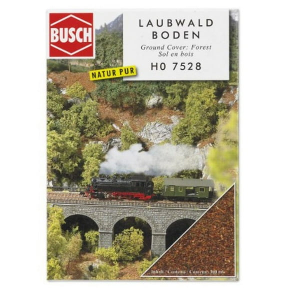 busch 7528 deciduous forest-ground ho scenery scale model scenery