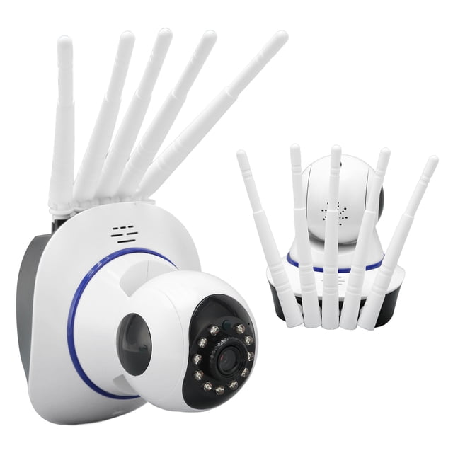 Cámara de seguridad inteligente Jadeshay inalámbrica para el hogar color Blanco