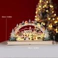 thumbnail image 3 of Warehouse Clearance Christmas Outside Decorations for Yard Clearance Sale for Home Indoor Xmas Winter Holiday Party Supplies Decor Christmas House LED Christmas Scene Wooden Christmas Decor, 3 of 6