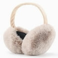 thumbnail image 4 of Cache-Oreilles Chauds et Mignons pour l'Hiver, Cache-Oreilles Pliables Beige, 4 of 5