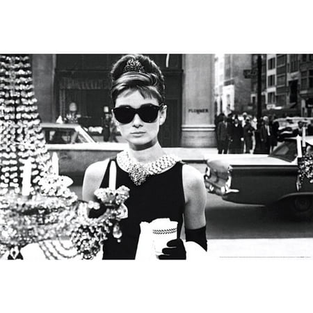 Audrey Hepburn Tiffany's Window Poster