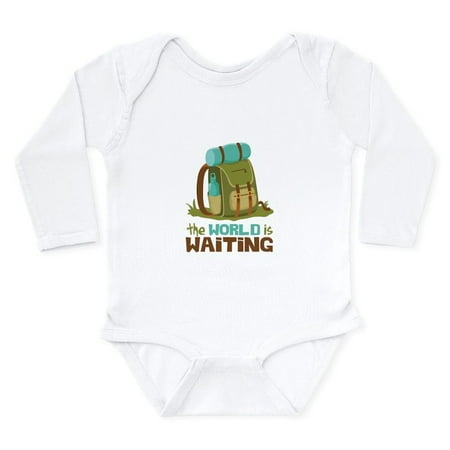 

CafePress - The World Is Waiting Body Suit - Long Sleeve Infant Bodysuit