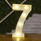 thumbnail image 1 of Alfabeto letra LED luces luminosas número lámpara decoración batería luz de noche para el hogar boda cumpleaños Navidad fiesta Decoración Deng Xun unisex, 1 of 2