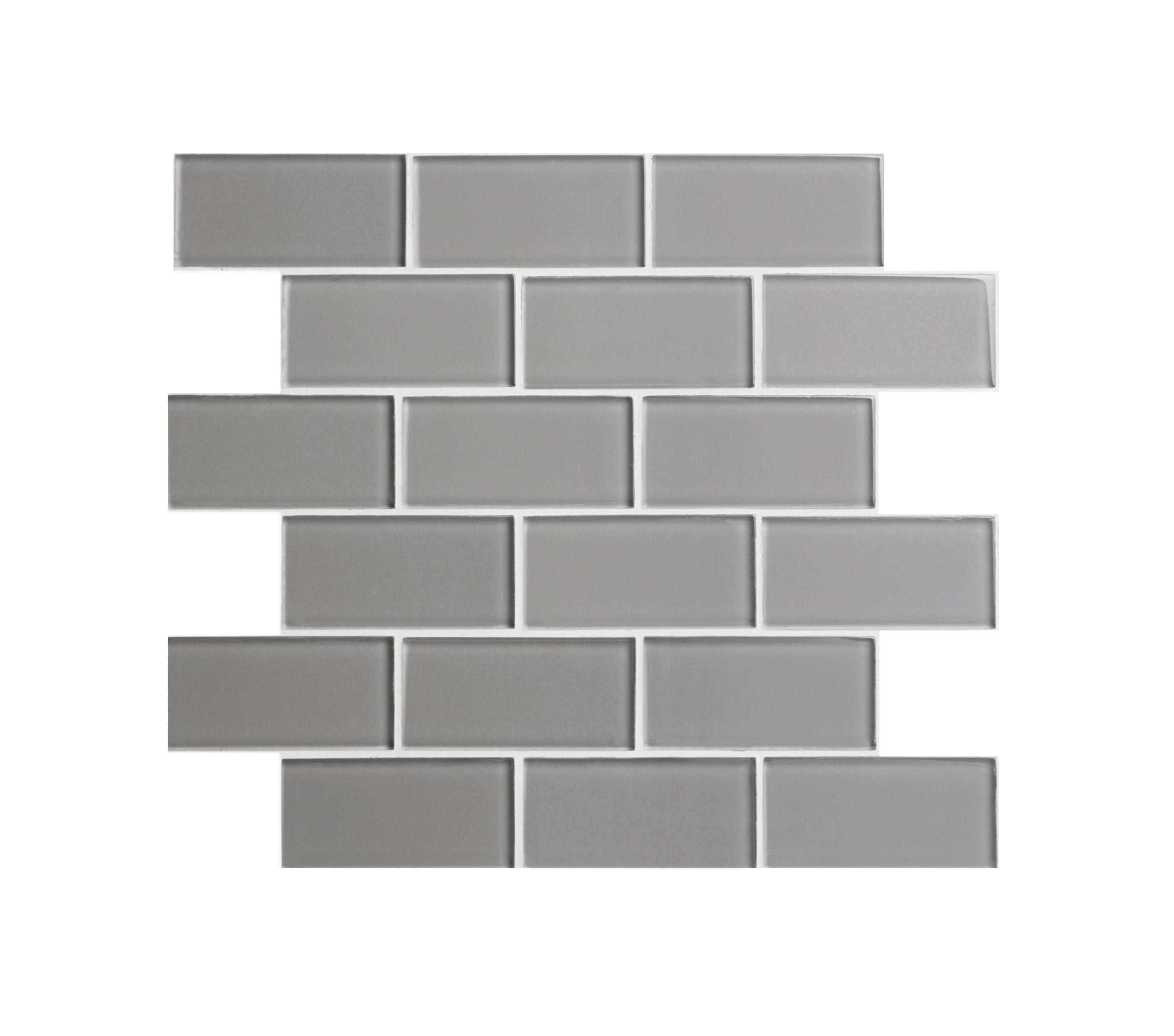 Ws Tiles Sample Premium Series 2 X, Dark Gray Subway Tile