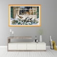 thumbnail image 4 of yuksok Embroidery Set Animal Pattern DIY Needlework Cross Stitch Cotton Thread Living, 4 of 9