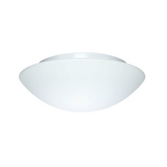 977107C-Besa Lighting-Nova 13-Two Light Flush Mount-12.5 Inches Wide by 4.25 Inches High-White Glass Color-Incandescent Lamping Type
