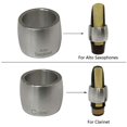 thumbnail image 4 of Lefu Saxophone Mouthpiece Ligature Reed Clip Clamp Metal Ring For Alto Sax Clarinet, 4 of 7