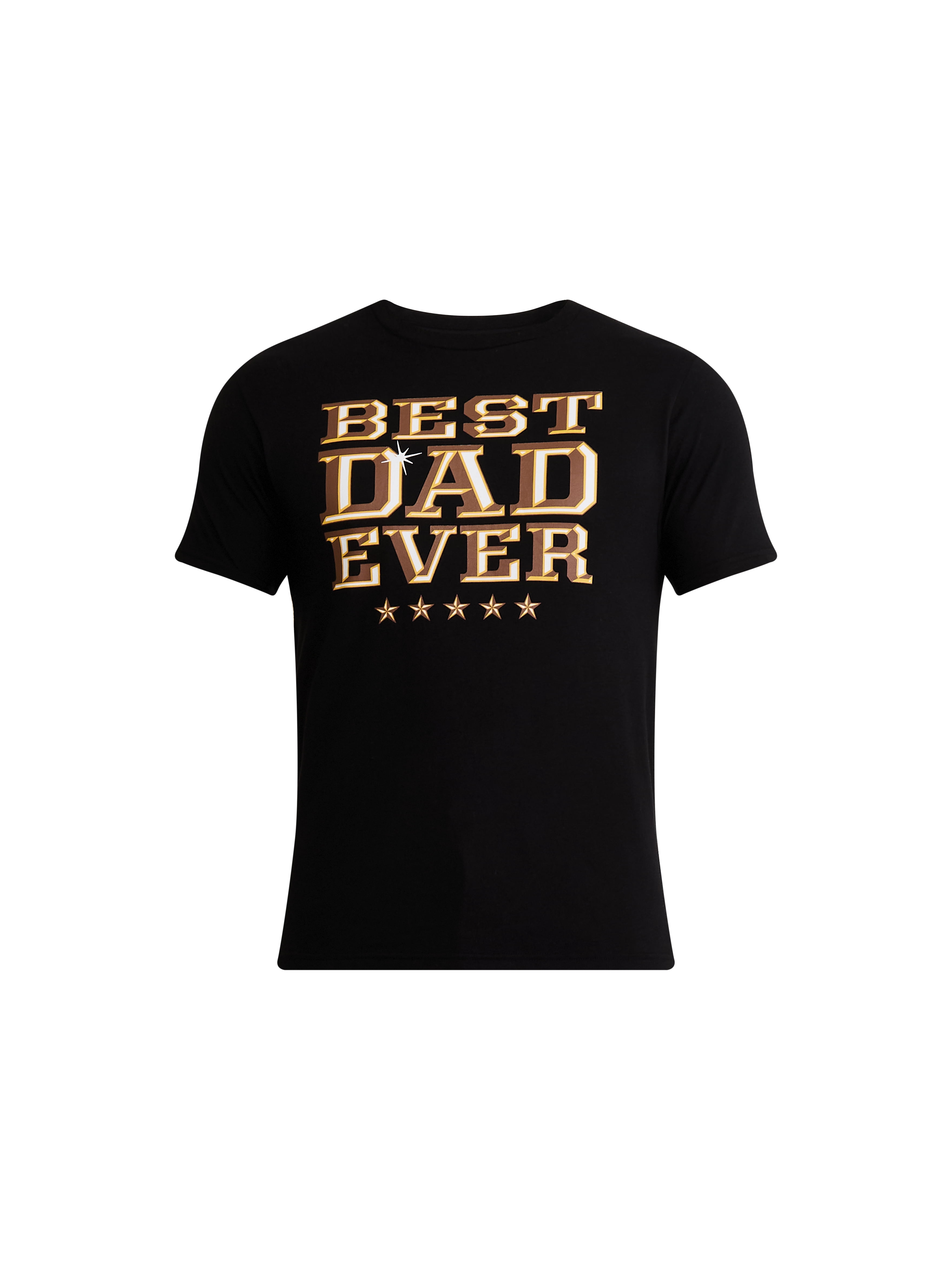 Father's Day Best Dad Ever Men's and Big Men's Graphic Tee from Way to Celebrate, Sizes S-3XL