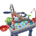 thumbnail image 4 of Juego de pesca magnético Penguin Race Toys Puzzle Toy Set para niños pequeños (azul), 4 of 5