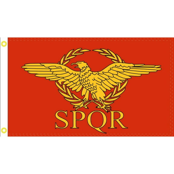 Roman Empire SPQR 3'X5' Flag ROUGH TEX® 100D