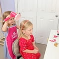 thumbnail image 6 of JBeeCtrl Girl Toys Pretend Hair Salon Toys for Little Girls Pretend Makeup Kit for Kids Toddlers with Hair Dryer Apron Curling Flat Accessories Christmas Birthday Gift Toys for Girls 3 6 Years, 6 of 9