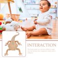 thumbnail image 3 of OULII Figurine de Dragon Réaliste Barbu Accessoire Reptile Kaki 1 Pcs, 3 of 4
