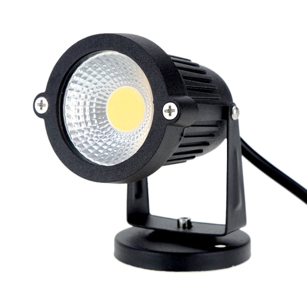 Luz al aire libre Irfora 8W 85-265V AC IP65 aluminio negro del césped del LED luz lámpara de alta potencia RGB caliente/naturaleza blanca jardín de estanques al aire libre camino CE RoHs Irfora Luz al aire libre