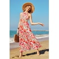 thumbnail image 2 of Vestido KILIG, formal de verano, para invitados a una boda, con tirantes finos, 2 of 5