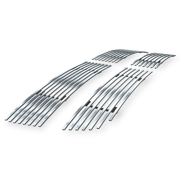 APS Premium Stainless Steel Chrome 8x6 Billet Grille Compatible with Ram 2500 3500 2010-2012 Main Upper N19-S46866D