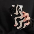 thumbnail image 5 of Funda de teléfono a prueba de golpes con diseño de rayas de cebra en blanco y negro para iPhone 14, 11, 12, 13, 15, 16 Pro Max, 14, 15 Plus, X, XS Max, XR, 5 of 5