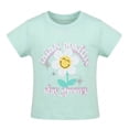 thumbnail image 1 of Playera George para niña, Manga Corta, Aqua, Talla 10, 1 of 4