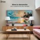 thumbnail image 3 of Cuadro Decorativo Marco Flotante Cielo sobre Tulum 120x60 Marco Plateado, 3 of 3