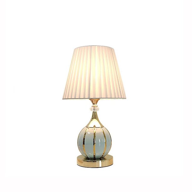 Lámpara de escritorio for dormitorio, mesita de noche, cerámica, ambiente de boda