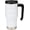 White, variant on 20 oz Insulated Travel Mug - Stainless Coffee Cup with Spill-Proof Flip Lid & Handle - Hot/Cold Tumbler - Sand
