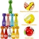 thumbnail image 1 of Juguete de bolos de madera con 10 bolos y 3 bolas, juegos de interior y exterior para ni?os - regalo para ni?os de 3 a 12 a?os (multicolor), 1 of 2