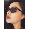 thumbnail image 3 of Vintage Cat Eye Sunglasses Women Square Small Frame Sun Glasses Female Brand Designer Retro Shades Fashion Oculos De Sol, 3 of 10