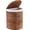 Espresso, variant on Casa Pura Furniture Natural Water Hyacinth Half Round Wicker Laundry Hamper with Lid and 2 Removable Liner Bags, Handwoven Dirty Clothes Storage Basket