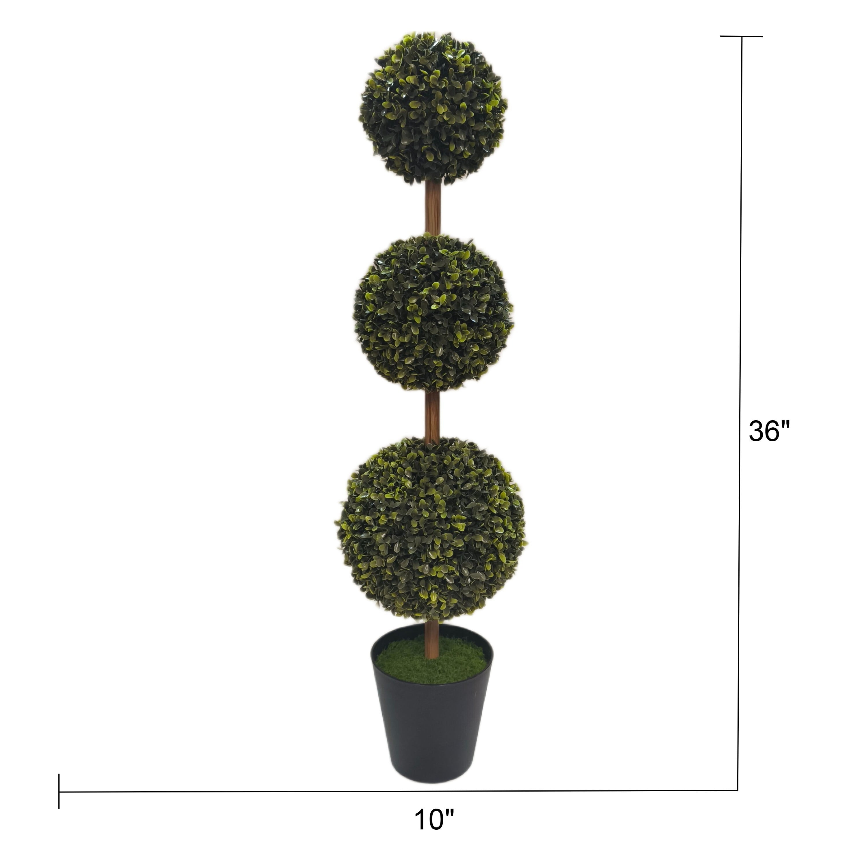 My Texas House 36" Ball Boxwood Topiary