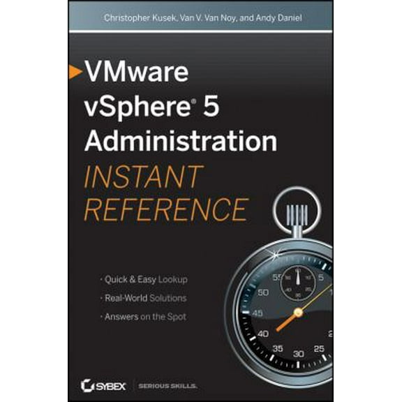 Pre-Owned VMware vSphere 5 Administration Instant Reference (Paperback) 1118024435 9781118024430