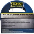 Estwing E1450PVCR 1/4" x 50' PVC / Rubber Hybrid Air Hose with Brass 1/