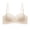 Beige., variant on Women's Balconette BrasSeamless Push Up Lift Bras Soft Support Sagging Wireless Backless Intimates Bras