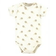 thumbnail image 4 of Hudson Baby Short Sleeve Bodysuits, 5-Pack, Newborn- 24 Months, 4 of 7