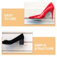thumbnail image 3 of CTIRCHIU Transparent Plastic Shoe Display Shelf for , and Clear Shoe Organizer, 3 of 11