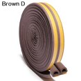 thumbnail image 2 of Joernso 5m/16ft E D P Type Self Adhesive Window Door Draught Excluder Seal Strip, 2 of 8