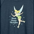 thumbnail image 3 of Tinker Bell - Think Happy Thoughts - Ladies French Terry Long Sleeve Shirt, 3 of 5