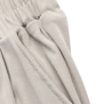 thumbnail image 4 of WRKEKC Joggers for Men Solid Color Stretch Belt Drawstring Ankle Pants with Comfort Fit for Running or Casual Use, 4 of 8